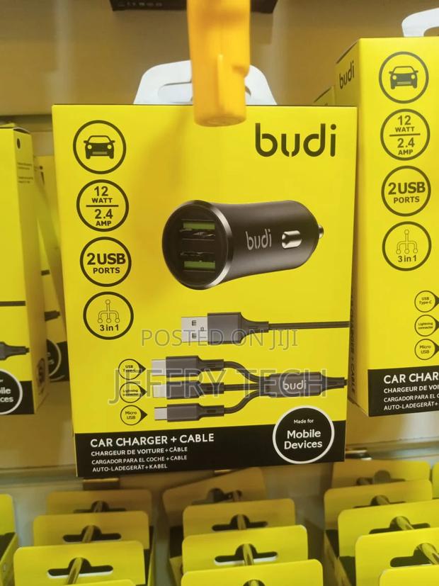 Budi USB Car Charger - main view