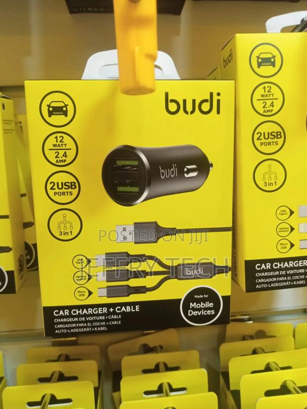 Budi USB Car Charger - thumbnail 2
