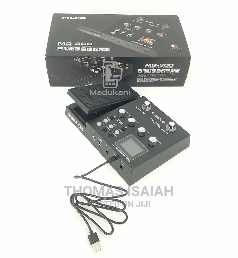 NUX MG-300 Modelling Guitar Processor Multi Effects Pedal