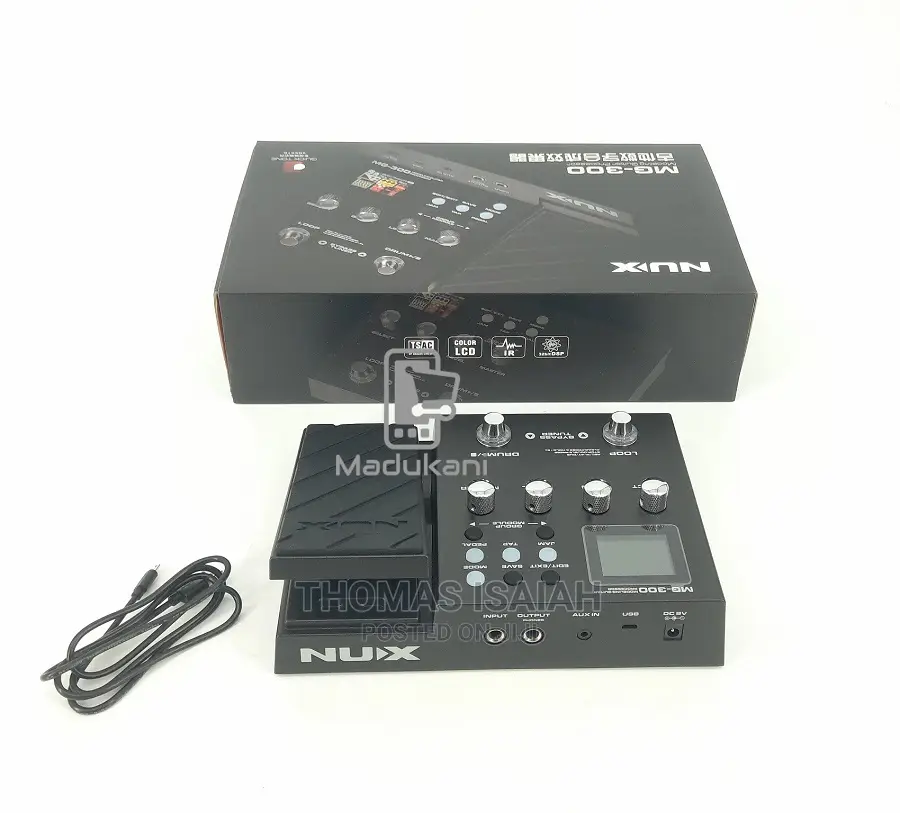 NUX MG-300 Modelling Guitar Processor Multi Effects Pedal