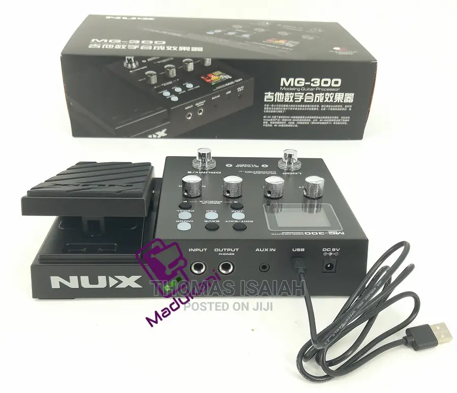 NUX MG-300 Modelling Guitar Processor Multi Effects Pedal