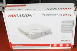 Hikvision 8 Channel DVR Machine-White