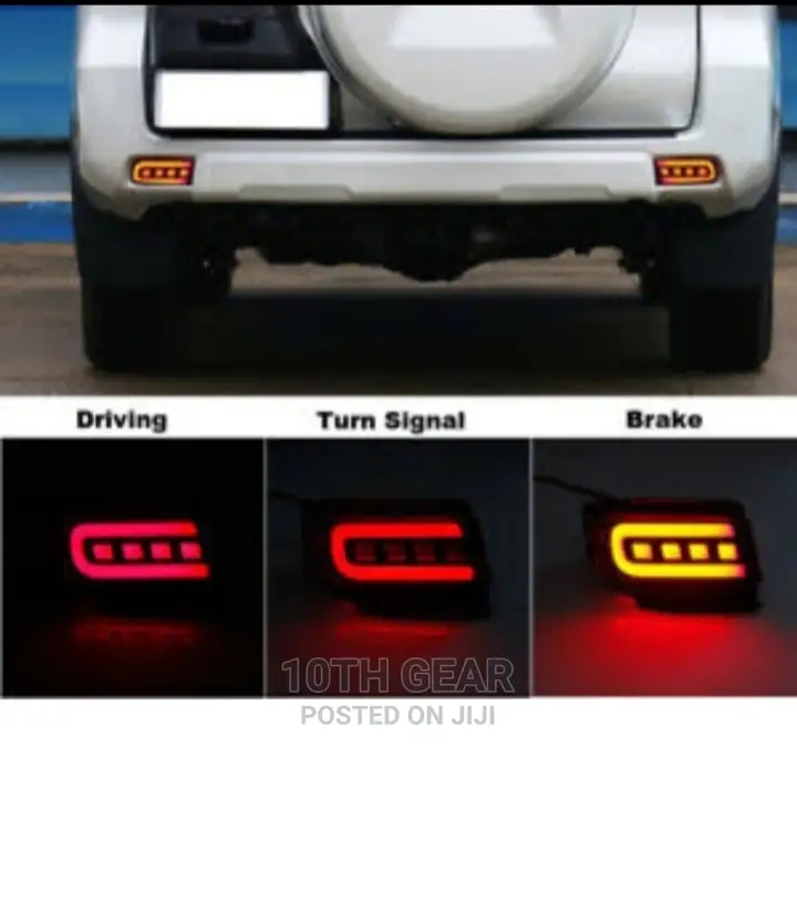 Prado 150 Turn Signal LED Rear Bumper Light Reflector
