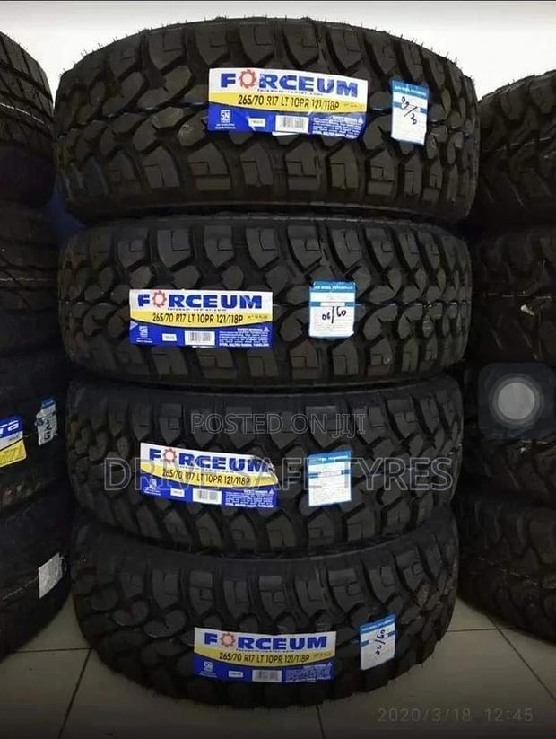 265/70 R17 Forceum Tyre Made in Indonesia Mudterrain 10 PR