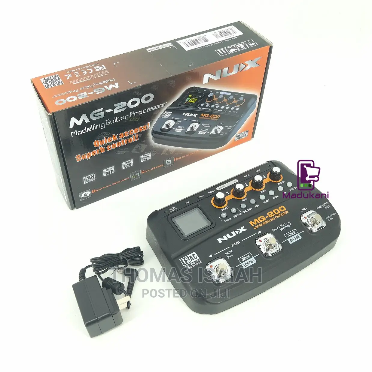 NUX MG-200 Guitar Modelling Processor Guitar Effects