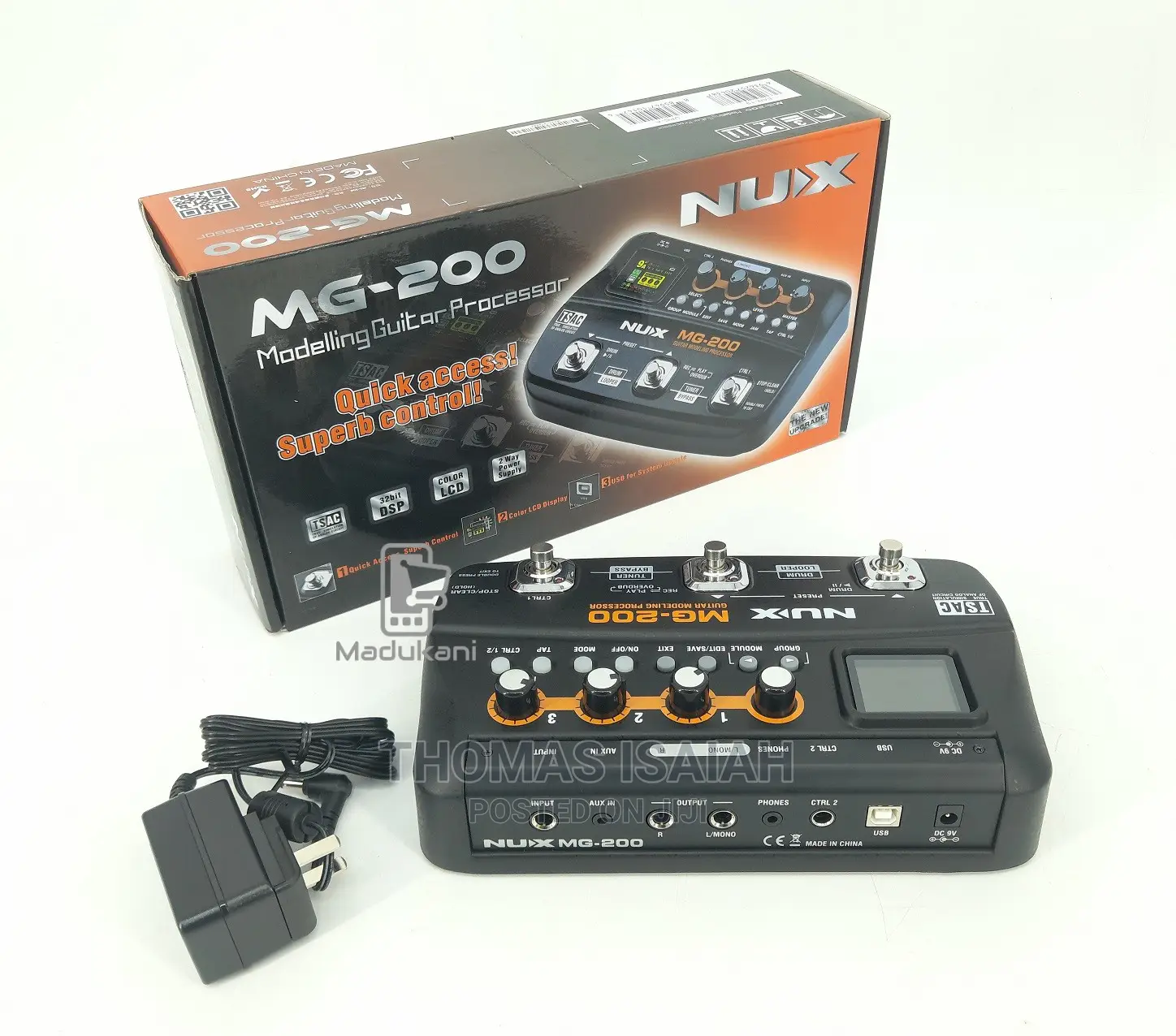 NUX MG-200 Guitar Modelling Processor Guitar Effects