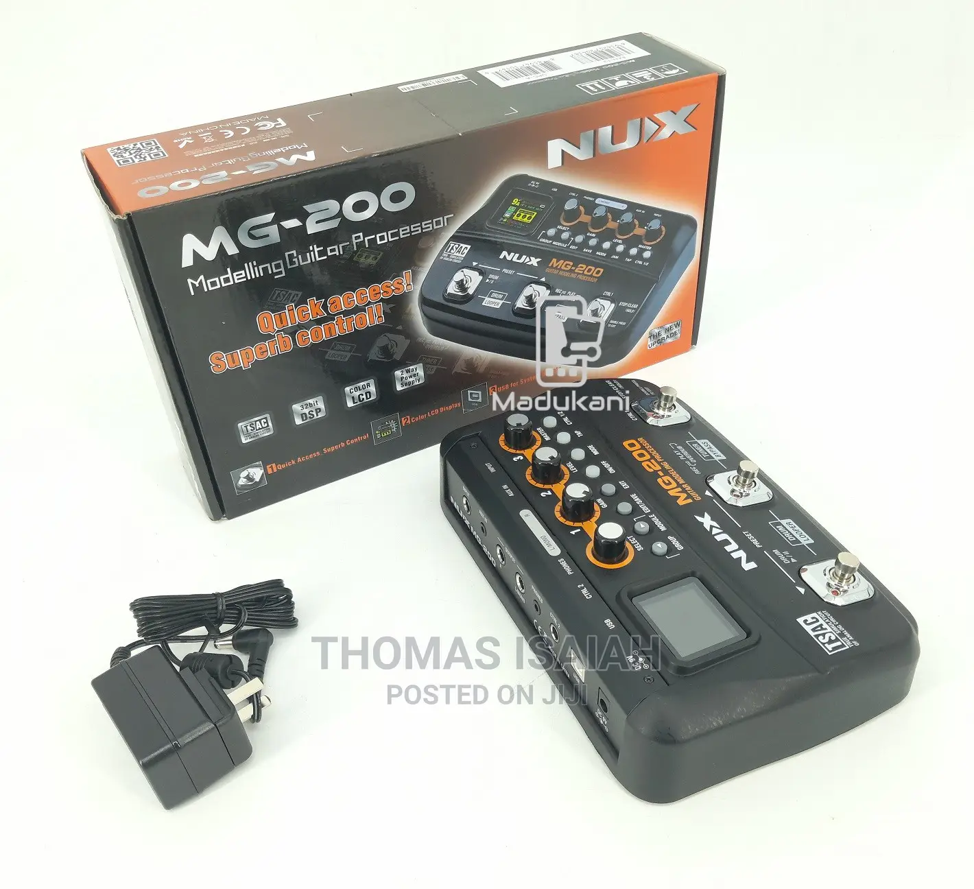 NUX MG-200 Guitar Modelling Processor Guitar Effects