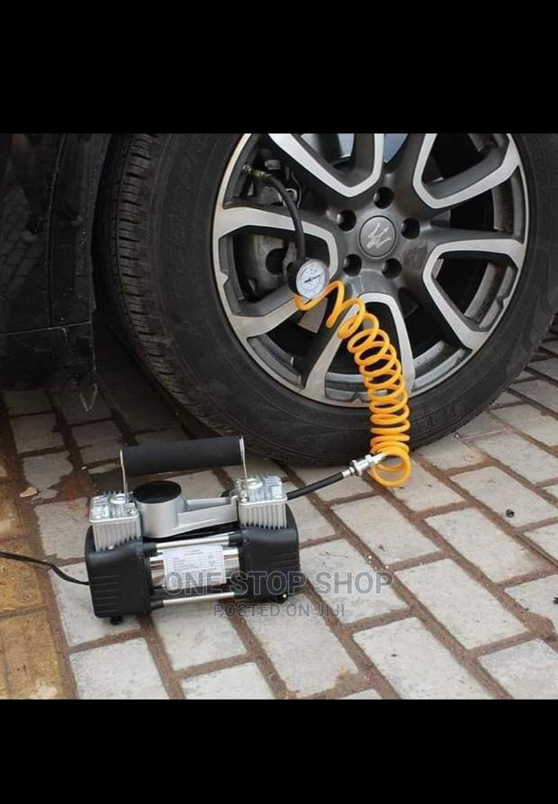 Double Air Compressor Flat Tyre Inflator - main view
