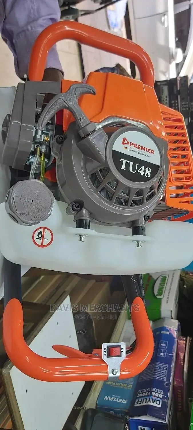 Earth Auger Machine With Three Different Size Bits