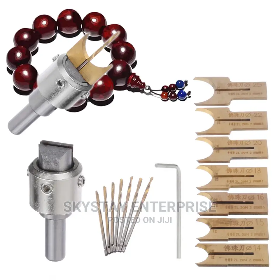 Wood Beads Knife