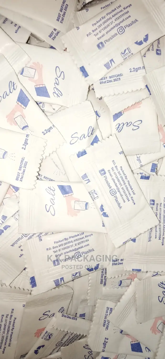 1000 Pcs Salt Sachets