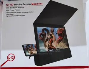 12" HD Mobile Screen Magnifier With Bluetooth Speaker