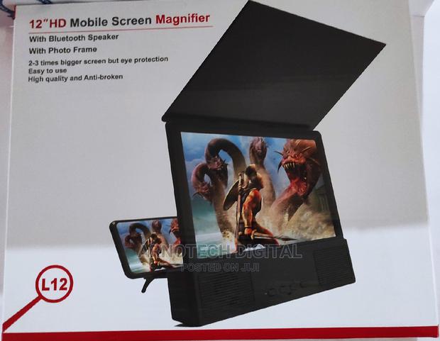12" HD Mobile Screen Magnifier With Bluetooth Speaker - main view