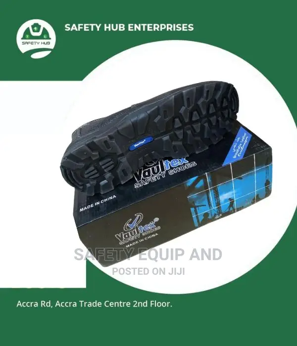 Steel Toe Safety Boots With Rubber Sole
