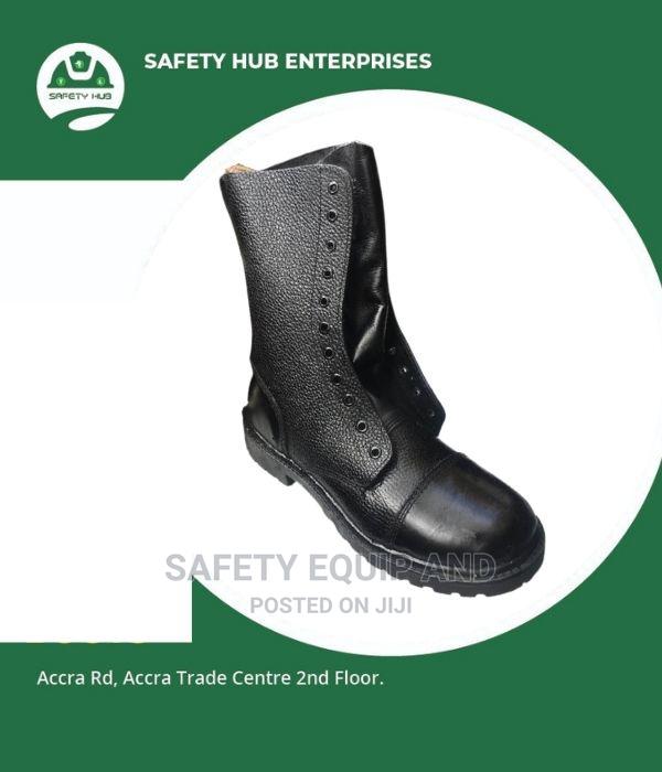 Quality Leather Security Boots Available - main view