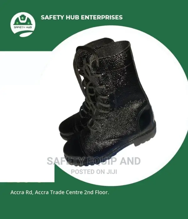 Quality Leather Security Boots Available
