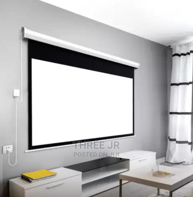 Electric Projection Screen 72x72inch Electric Controlled