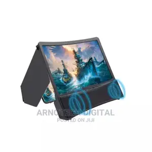 10" HD Curved Phone Screen Amplifier With Bluetooth Speaker