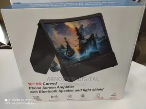 10" HD Curved Phone Screen Amplifier With Bluetooth Speaker