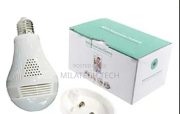 Latest Panoramic Wifi Panoramic CCTV Bulb Camera - main view