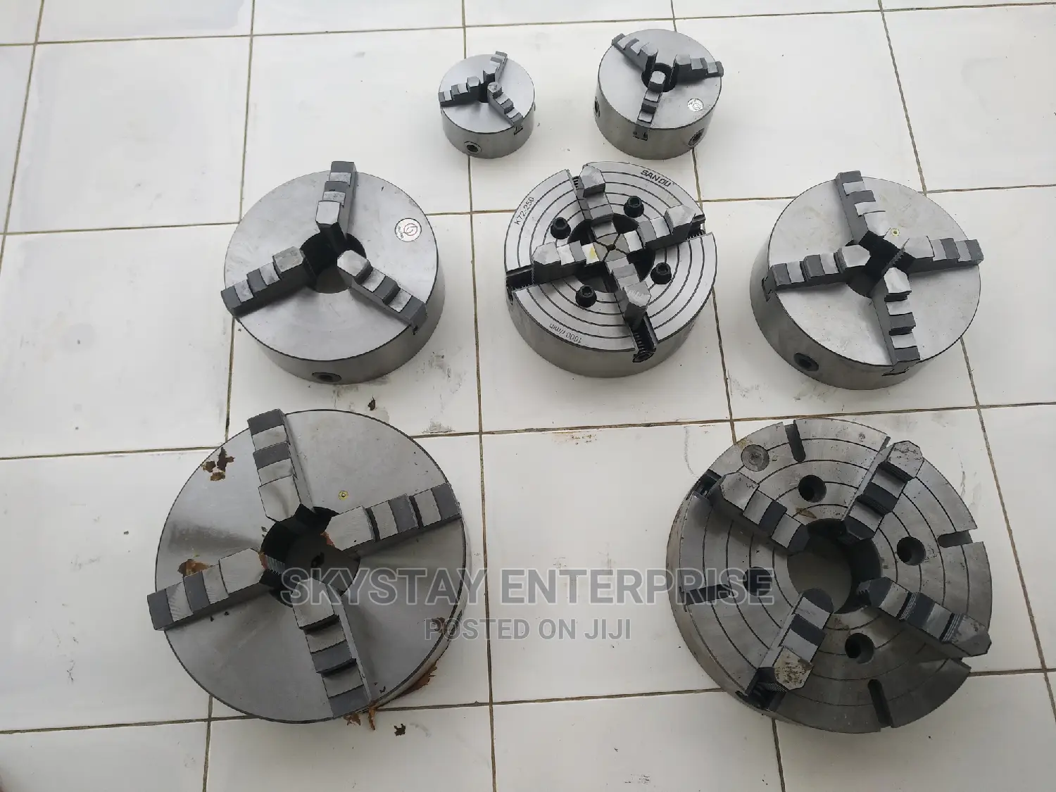 Lathe Chucks Sizes 3/4/5/6/8/10/12 Inches