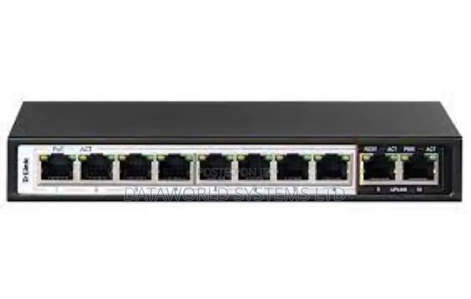 D-Link DES-F1010P-E/B 10-Port Fast Ethernet Unmanaged