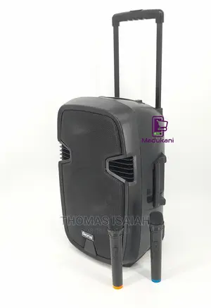 Aone 12 Inch Rechargeable Portable Amplified Powered Speaker