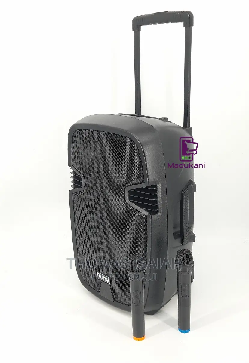 Aone 12 Inch Rechargeable Portable Amplified Powered Speaker