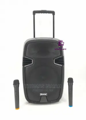 Aone 12 Inch Rechargeable Portable Amplified Powered Speaker