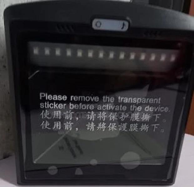 1D and 2D Table Mount Scanner Table Mount Scanner - main view