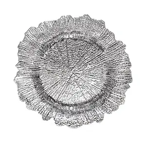 Decorative Dining Charger Gold Plates