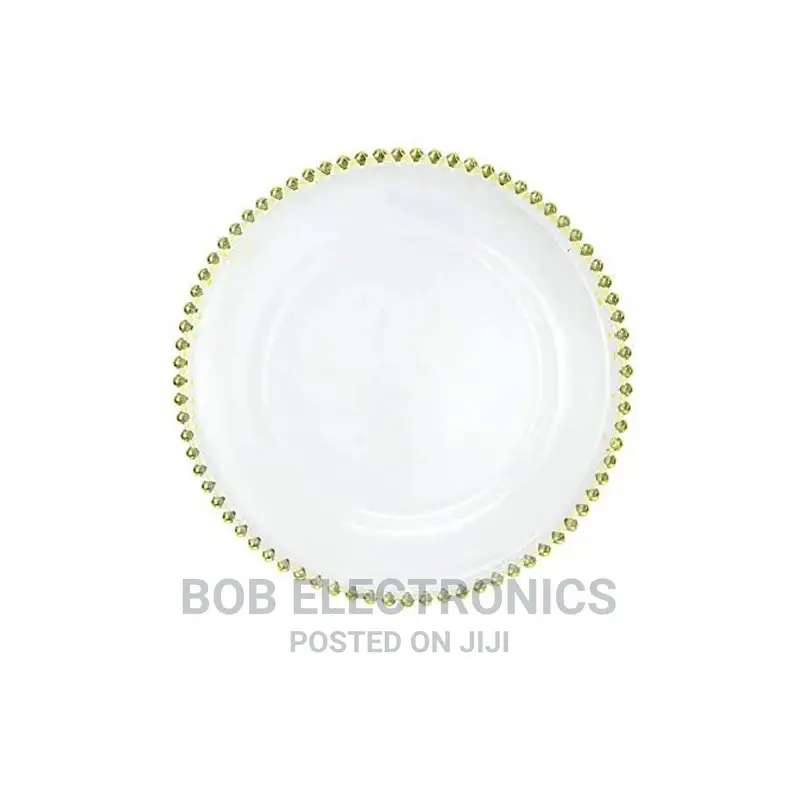 Decorative Dining Charger Gold Plates