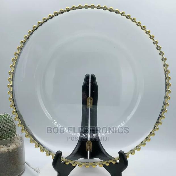 Decorative Dining Charger Gold Plates - thumbnail 7
