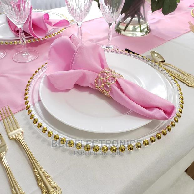 Decorative Dining Charger Gold Plates - thumbnail 9