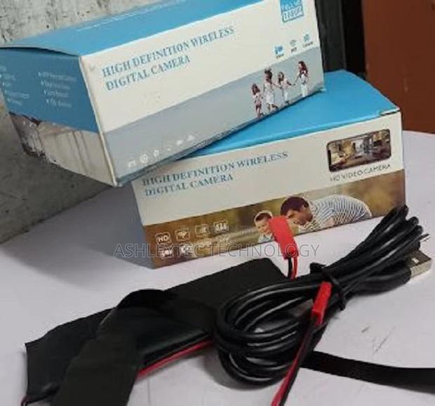 Wireless PIN Hole Spy Camera With Remote Access and Battery - main view