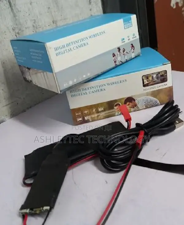 1080p PIN Hole Spy Camera With Remote Access and Battery