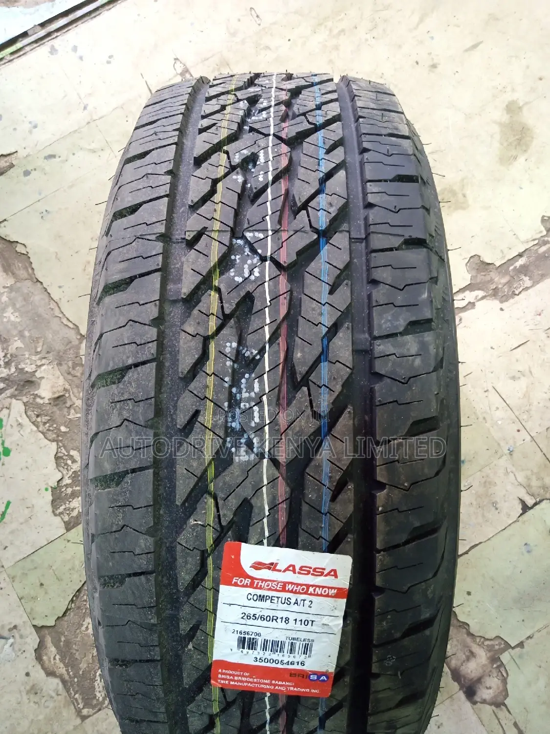 265/60r18 Lassa A/T2