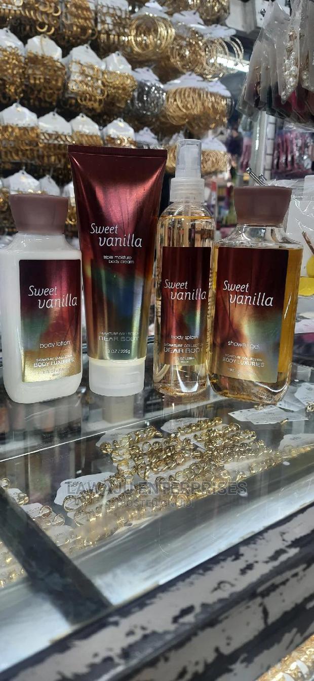 Sweet Vanilla 4in1 Set Spray, Cream, Lotion Gel Scent