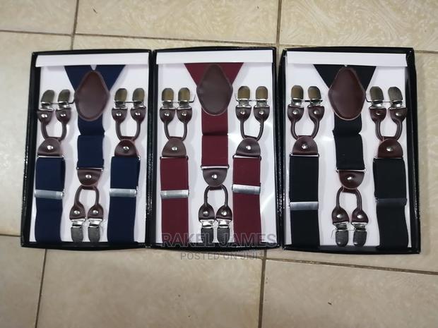 Double Clip Unisex Suspenders - main view