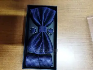Navy Blue Bow Ties