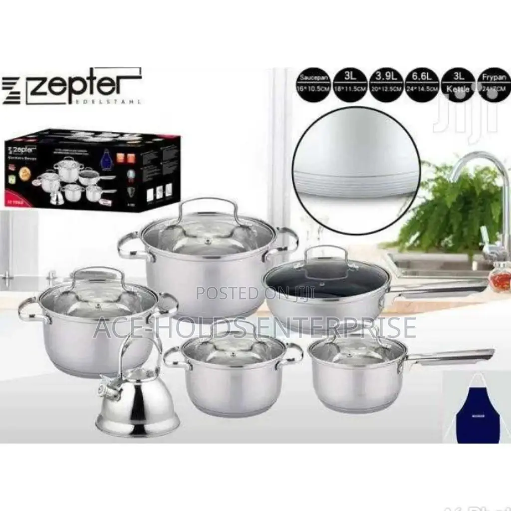 Zepter 12pc Cookware