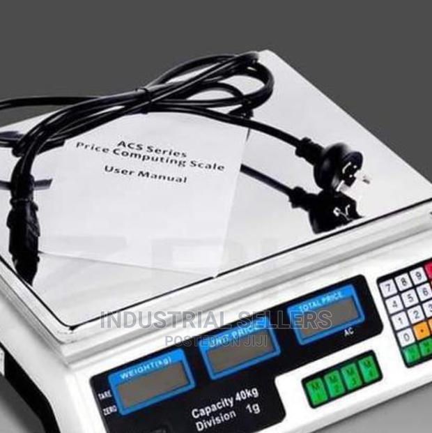 Pricing Computing Scale - main view