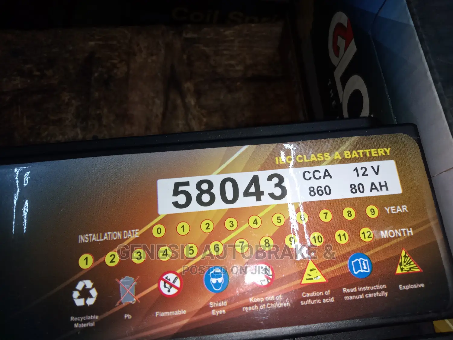 Globatt Maintenance Free Battery