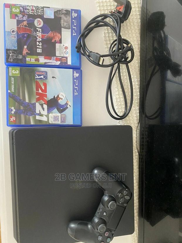 Ps4 Slim + Fifa 21 Used - main view