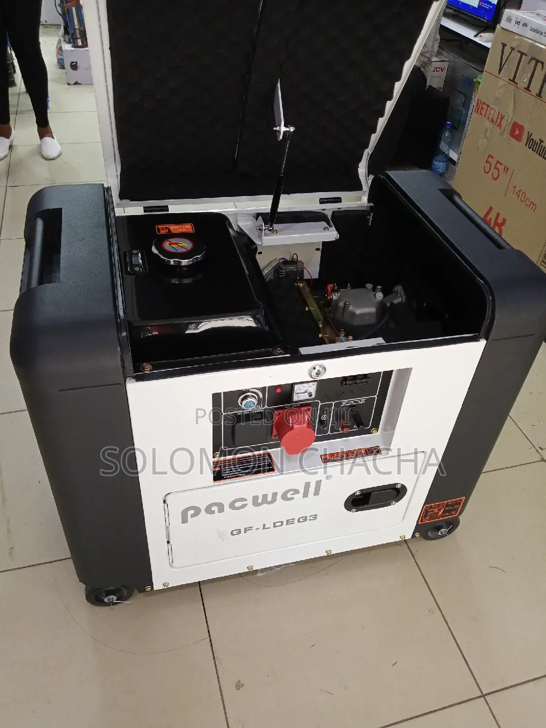 Pacwell 12kva 3phase Diesel Silent Generator