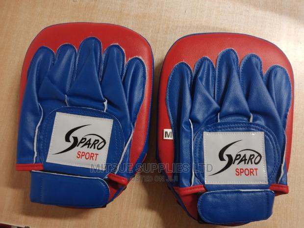 A Pair of Leather Boxing Punching Pads - main view