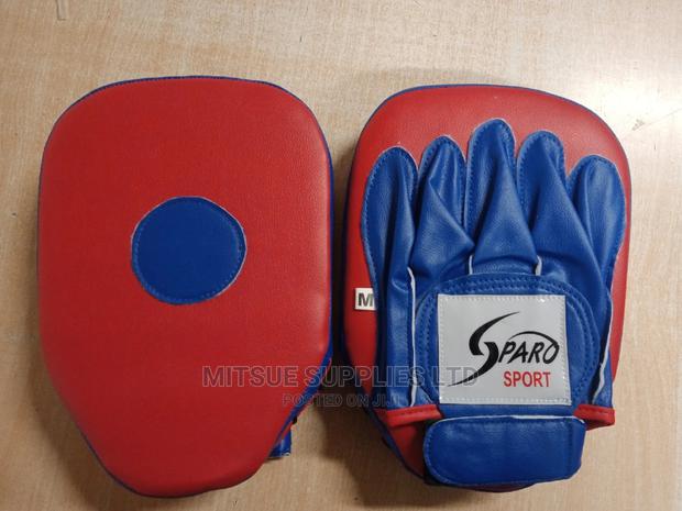 A Pair of Leather Boxing Punching Pads - thumbnail 6
