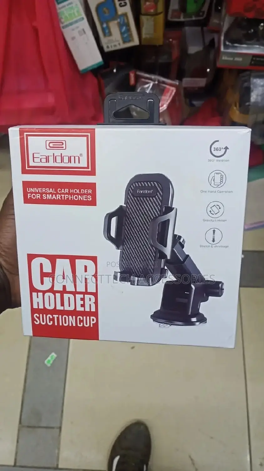 Universal Car Holder for Mobile Phones