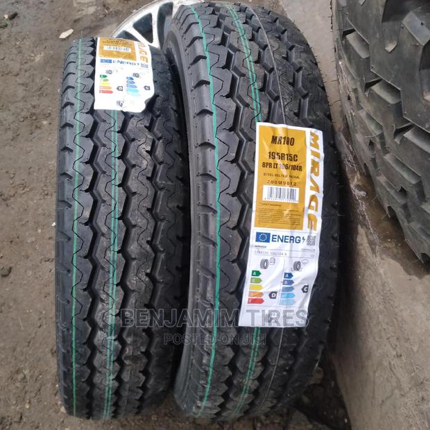 Quality Mirage Tires Sizes 195R15C 8ply Rating.