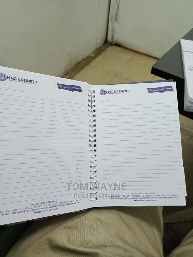 Spiral Note Book Printing - main view